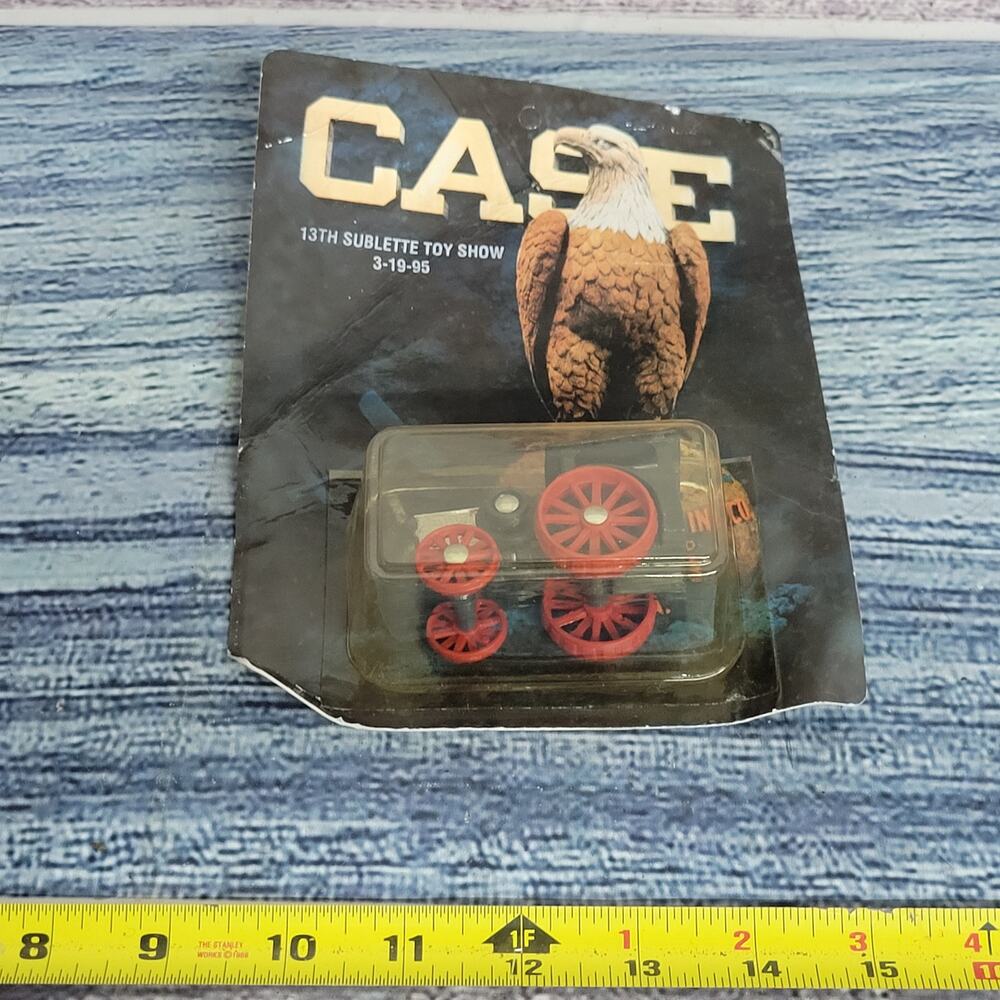 Vintage 1996 Scale models Heritage series 1/64 scale IH Case titan steam tractor